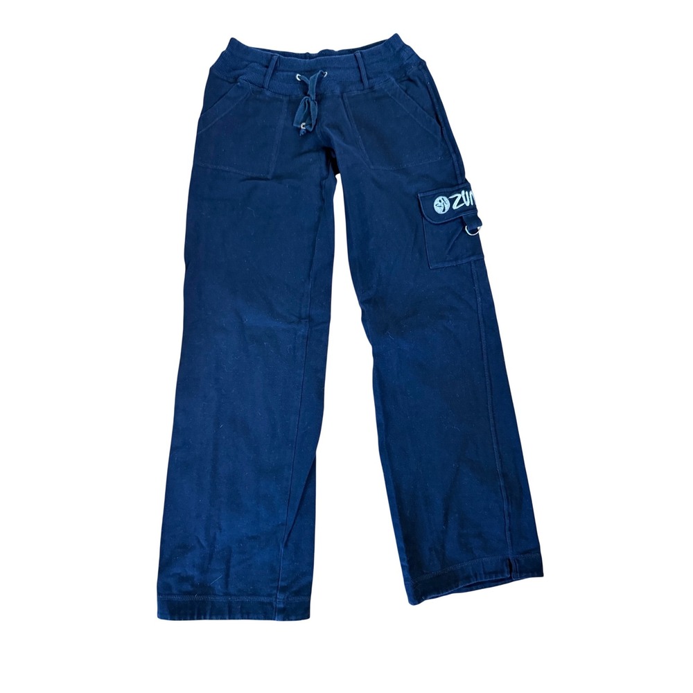 Zumba fitness low rise flare leg black pants y2k style dance pants